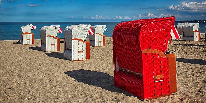 Strandkörbe: Urlaubsfeeling im heimischen Garten