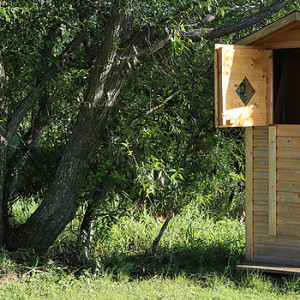 Gartentoilette