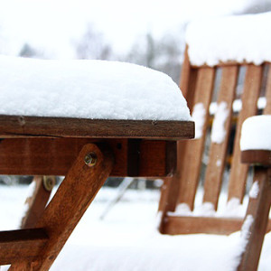 Gartenmöbel überwintern