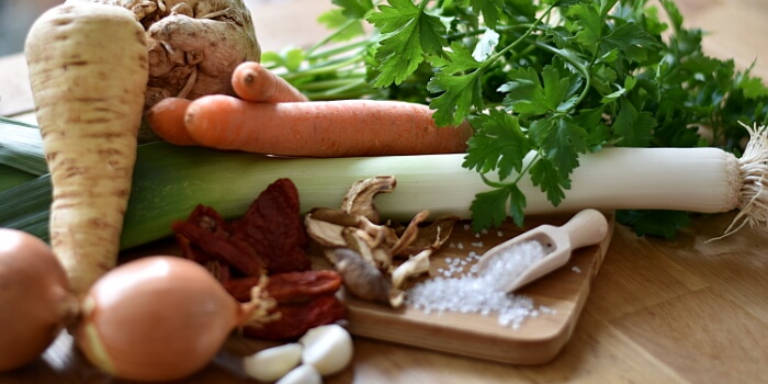 Gemüsepaste selber machen aus frischen Zutaten