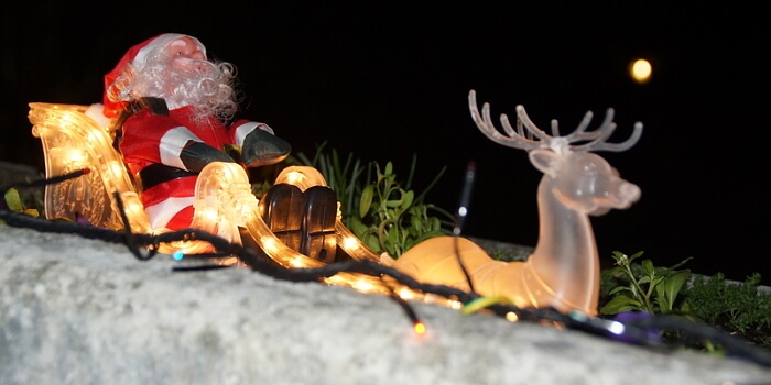 Weihnachtsbeleuchtung: Festliche Stimmung auch im Garten