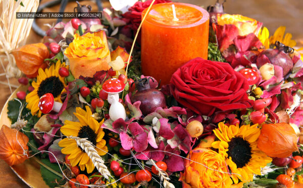 Herbstdekoration für Garten und Balkon – stimmungsvolle Ideen