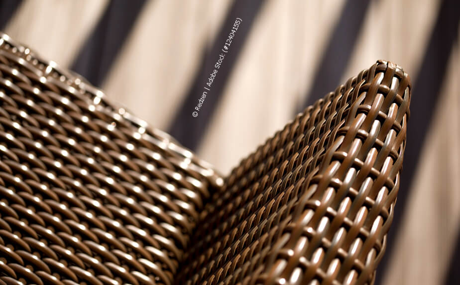 Polyrattan-Gartenmöbel im Detail