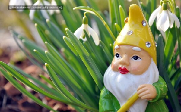 Gartenzwerge reinigen – so werden sie wieder schön sauber
